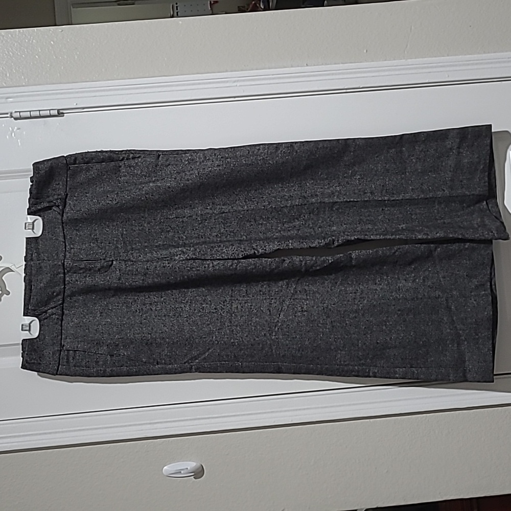 H&M wool wide leg trousers